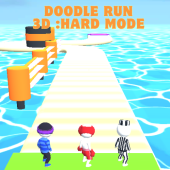 Doodle Run 3D :Hard Mode
